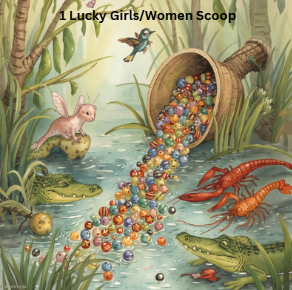 1 Lucky Girl/Women Scoop